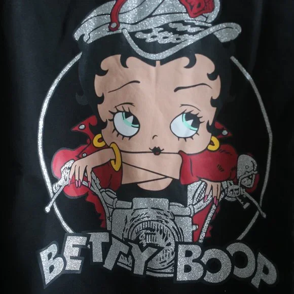 NWT Oversized Betty Boop Sweatshirt. - Picture 3 of 6